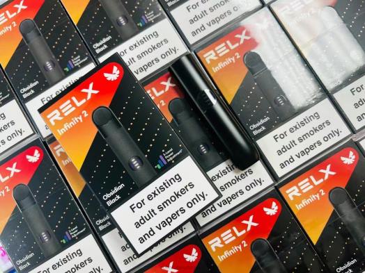 RELX Infinity 2 dispositivos de vapeo - RELX Sabores obsidiana negra 2JN466