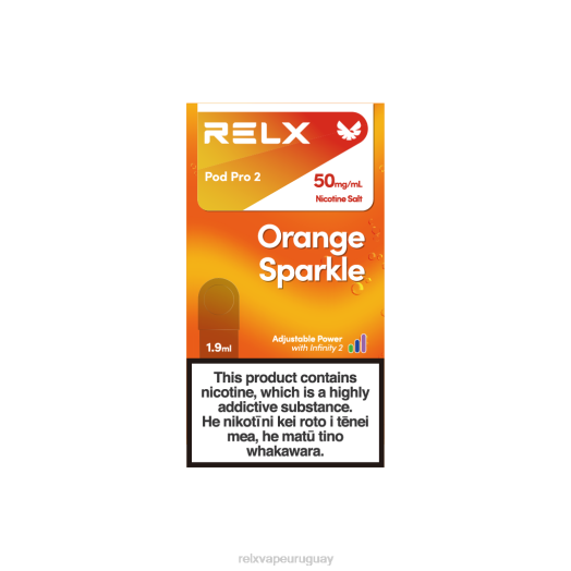 RELX pod pro 2 - 3 cápsulas - RELX Online Shop brillo naranja 2JN499
