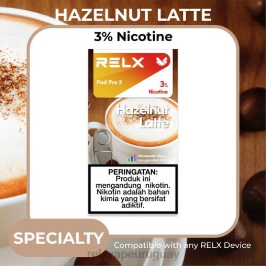 RELX pod pro 2 - 3 cápsulas - RELX Online Shop café con leche de avellanas 2JN4119