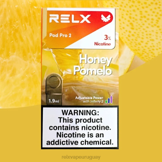 RELX pod pro 2 - 3 cápsulas - RELX Pods Online pomelo de miel 2JN4120