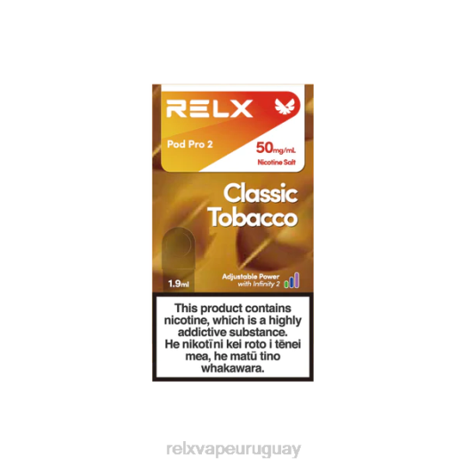 RELX pod pro 2 - 3 cápsulas - RELX Pods Online tabaco clasico 2JN4110