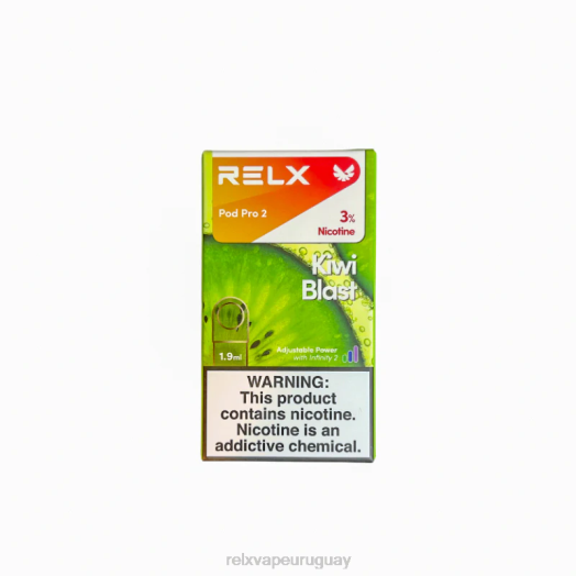 RELX pod pro 2 - 3 cápsulas - RELX Sabores explosión de kiwi 2JN4116