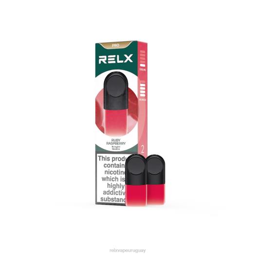 RELX vaina pro - 2 vainas - RELX Pods Online frambuesa rubí 2JN49