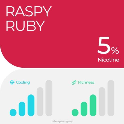 RELX vaina pro - 2 vainas - RELX Pods Online frambuesa rubí 2JN49