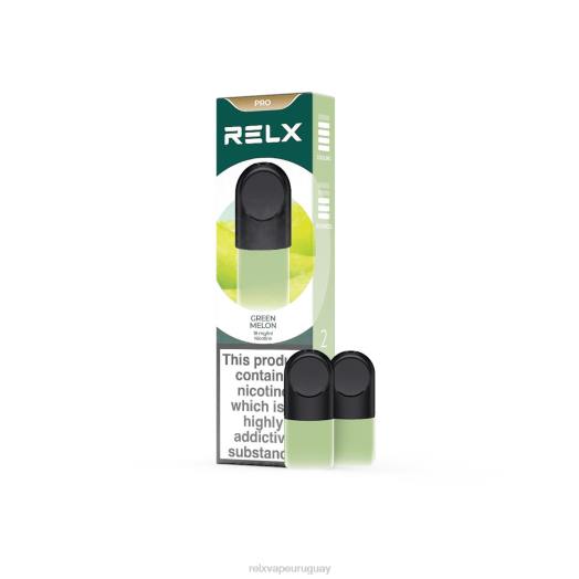 RELX vaina pro - 2 vainas - RELX Sabores melón verde 2JN45