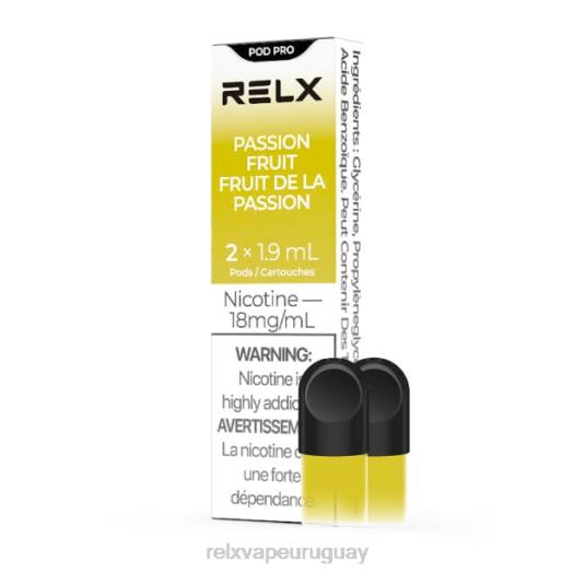 RELX vaina pro - 2 vainas - RELX Uruguay maracuyá 2JN42