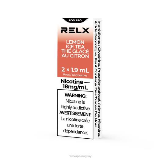 RELX vaina pro - 2 vainas - RELX Uruguay té helado de limón 2JN412