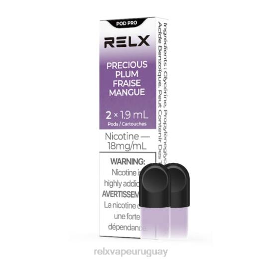 RELX vaina pro - 2 vainas - RELX Vape Precio ciruela preciosa 2JN44