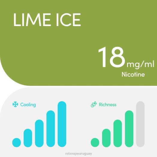RELX vaina pro - 2 vainas - RELX Vape Precio hielo de lima 2JN424