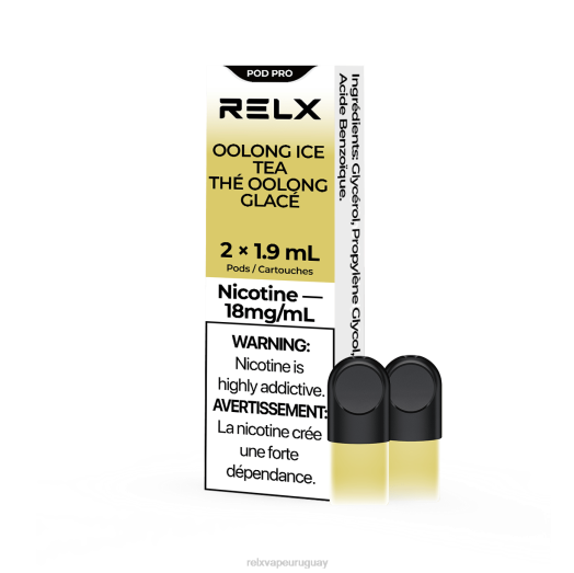 RELX vaina pro - 2 vainas - RELX Vape Precio té helado oolong 2JN414