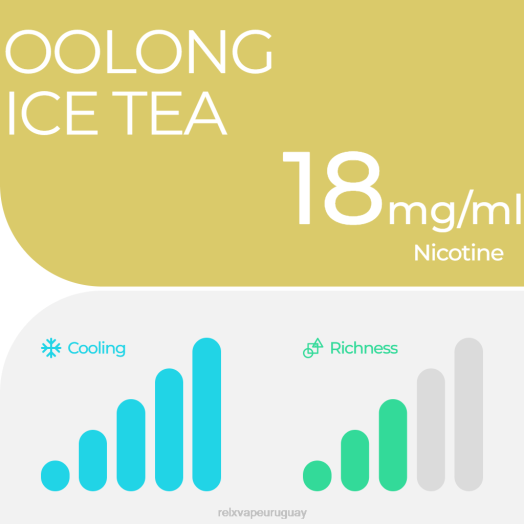 RELX vaina pro - 2 vainas - RELX Vape Precio té helado oolong 2JN414