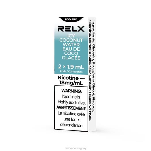 RELX vaina pro - 2 vainas - RELX Vape Uruguay agua de coco helada 2JN421