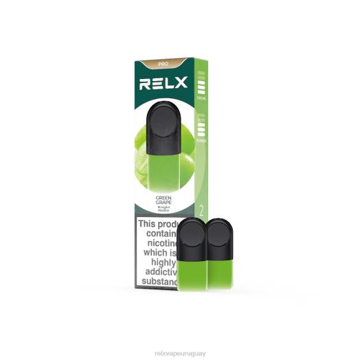 RELX vaina pro - 2 vainas - RELX Vape Uruguay uva verde 2JN41