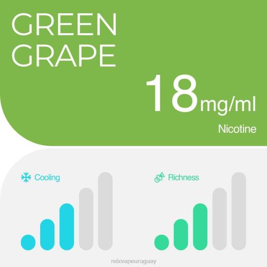 RELX vaina pro - 2 vainas - RELX Vape Uruguay uva verde 2JN41