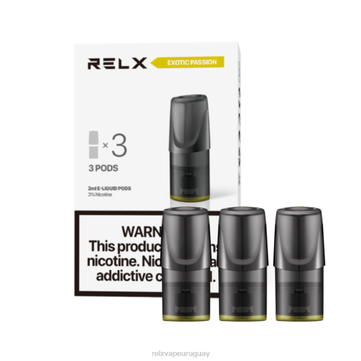 RELX Classic vainas - RELX Montevideo exótico maracuyá-maracuyá-fresco rojo 2JN4124