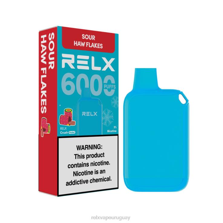 RELX Crush Pocket 6000 helado | Z48T416 ‎RELX Sales hojuelas de haw amargo