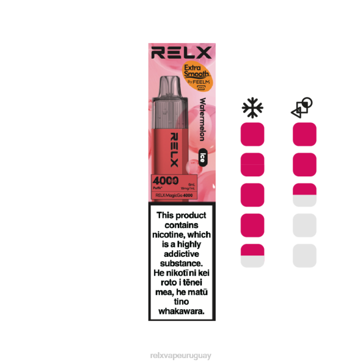 RELX MagicGo 4000 vaporizadores desechables | Z48T47 ‎RELX Online Shop sandía (hielo)