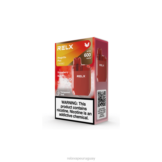 RELX MagicGo más sa600 - RELX Vape Uruguay explosión de fresa 2JN452