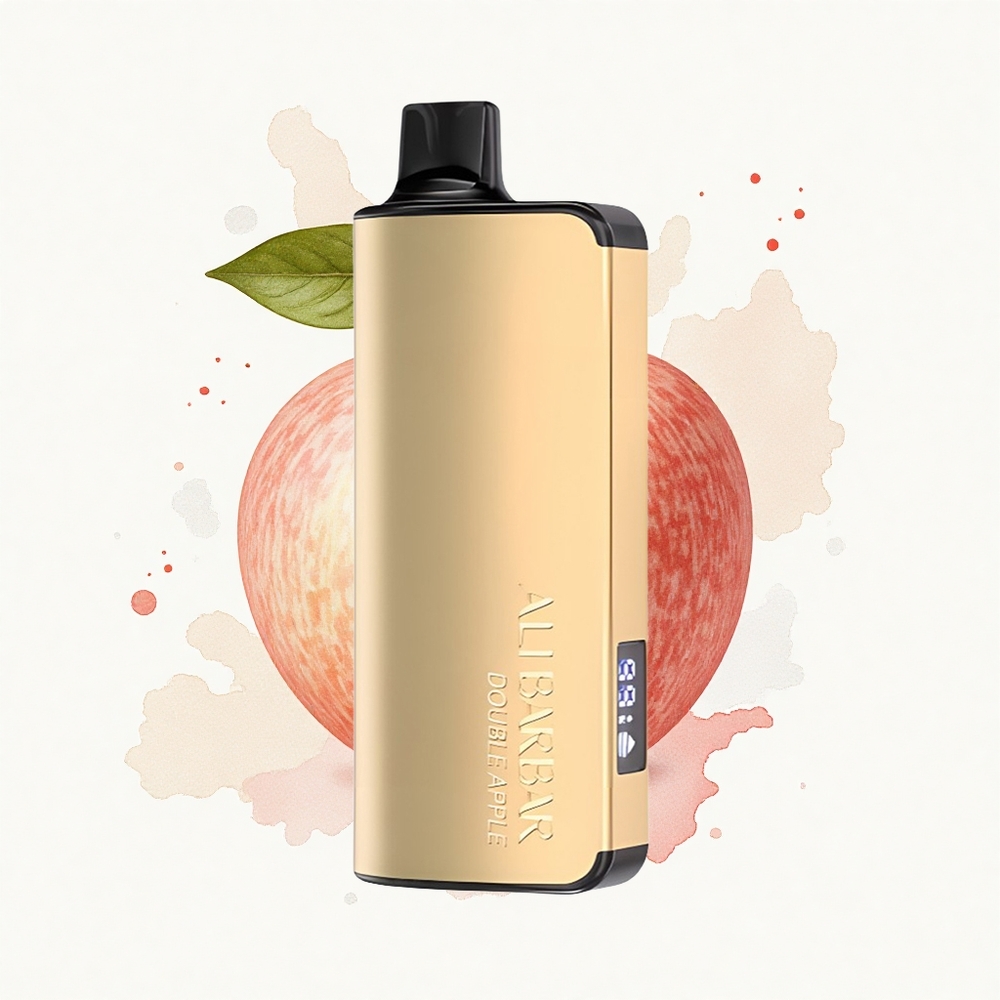 Alibarbar Ingot 9000 Puffs Doble Manzana 22ml 2350mah LED
