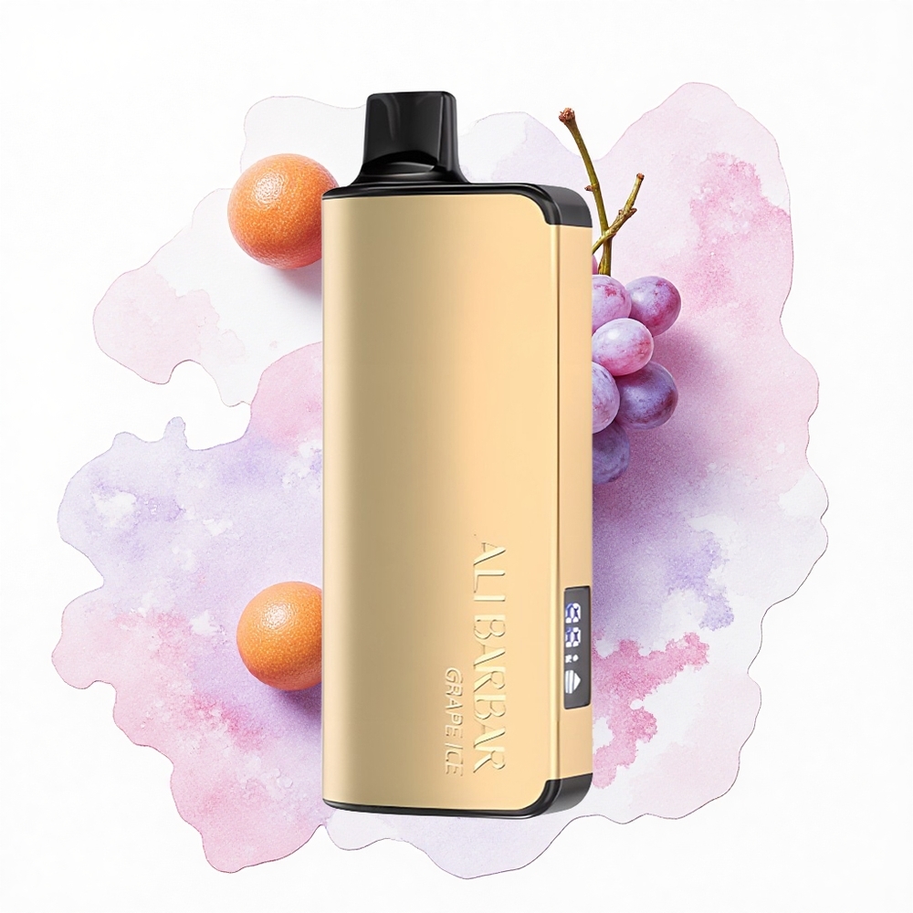 Alibarbar Ingot 9000 Puffs Helado de Uva 22ml 2350mah