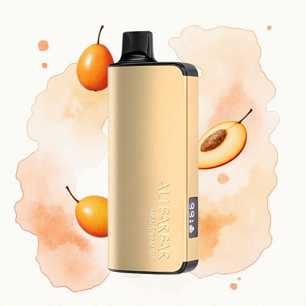 Alibarbar Ingot 9000 Puffs Mango Mágico 22ml 2350mah LED