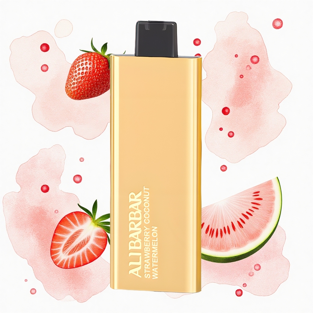 Alibarbar Pandora 7000 Puffs Fresa Coco Sandía 17ml 70g