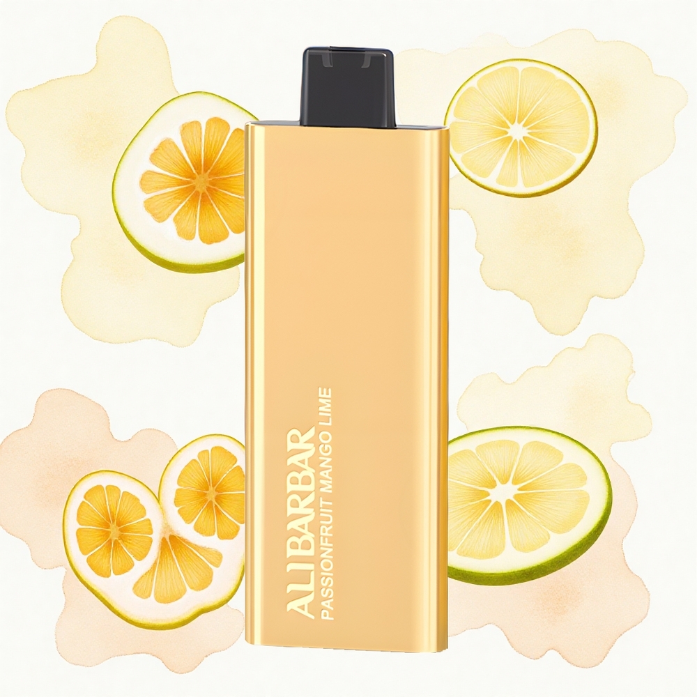 Alibarbar Pandora 7000 Puffs Maracuyá Mango Lima 17ml
