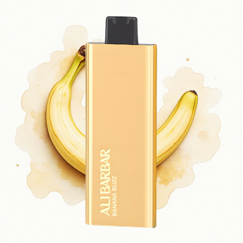 Alibarbar Pandora 7000 Puffs Plátano Zumbido 17ml 1.0Ohm