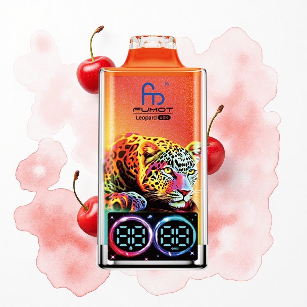 Fumot Leopard 40K Puffs Cereza Hielo Dual Mesh 5%