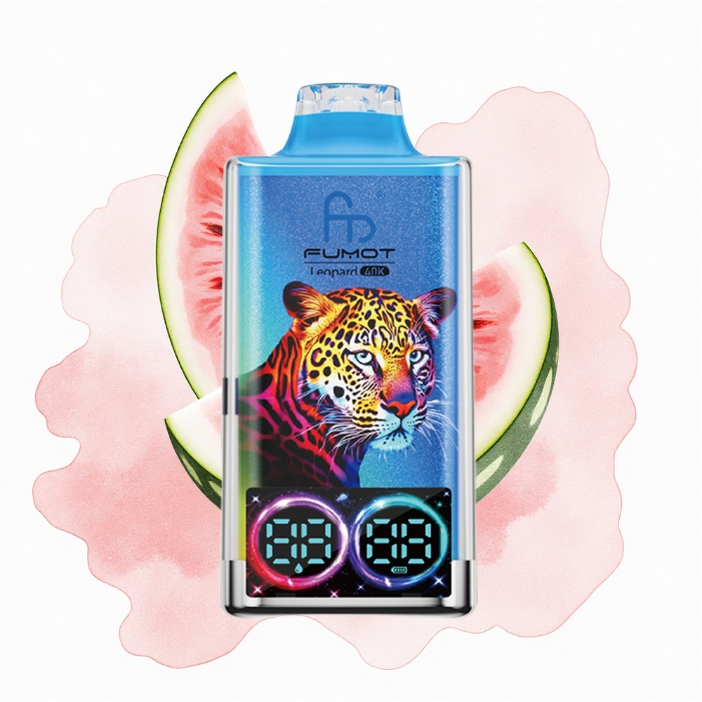 Fumot Leopard 40K Puffs Chicle de Sandía 5% Dual Mesh 700mAh