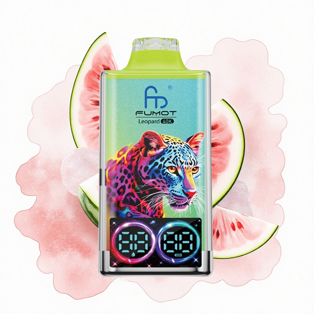 Fumot Leopard 40K Puffs Sandía Hielo 5% Dual Mesh Tipo-C