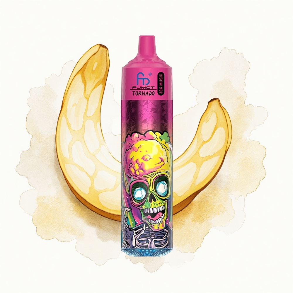 Fumot Randm Tornado 30000 Puffs Helado de Plátano 30mL 5% Malla