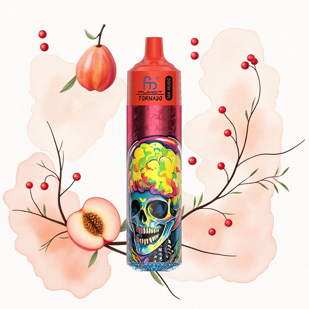 Fumot Randm Tornado 30000 Puffs Melocotón Bayas 30mL 5%