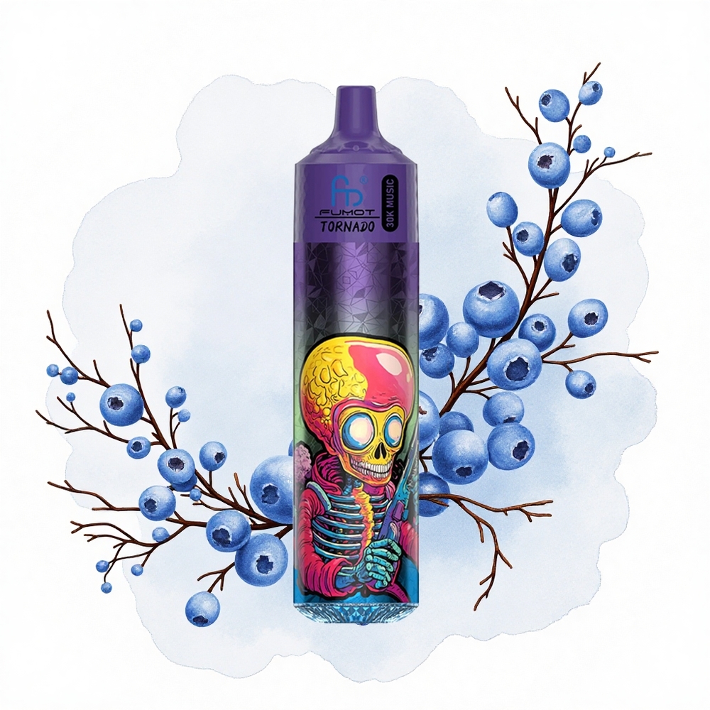 Fumot Randm Tornado 30000 Puffs Morado Zarzamora 30mL 5% Malla
