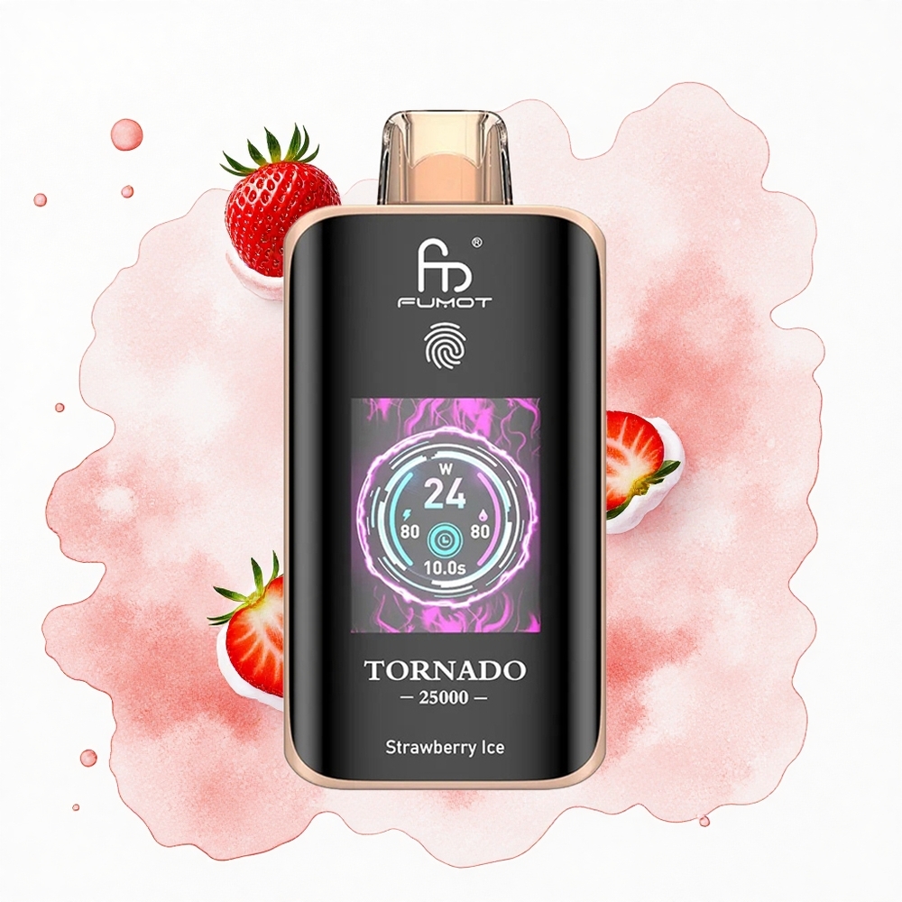 Fumot Tornado 25000 Puffs Fresa Helada HD 700mAh 20ml