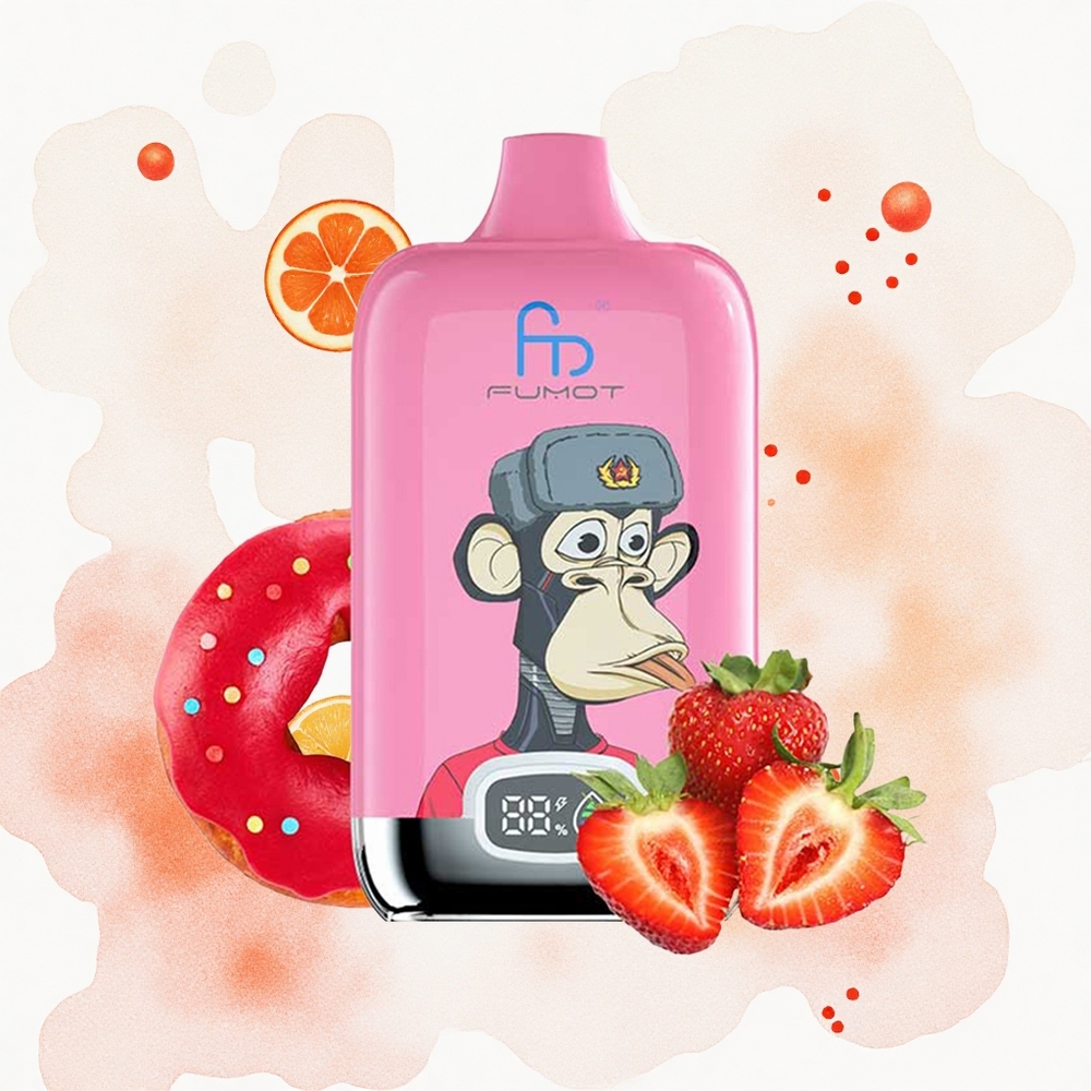 Fumot Tornado Digital Box 12000 Puffs Hielo Fresco Tornado 20ml Mesh