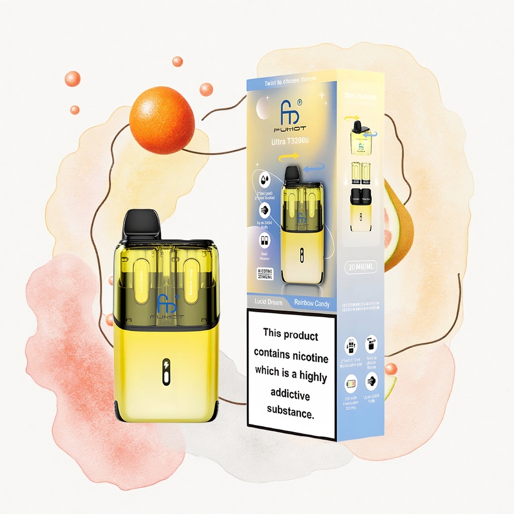 Fumot Ultra T32000 Puffs Sueño Lúcido - Caramelo Arcoíris con 24ml y Carga Rápida