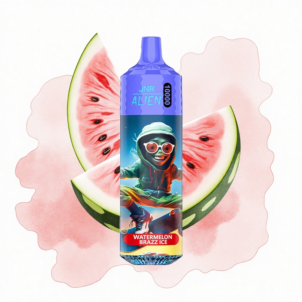 JNR Alien 10000 Sandía Brazz Hielo RGB 20ml Tipo-C