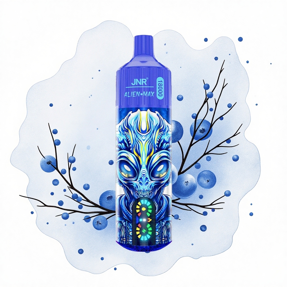 JNR Alien Max 18000 Arándano en Hielo con Doble Malla y Carga Rápida