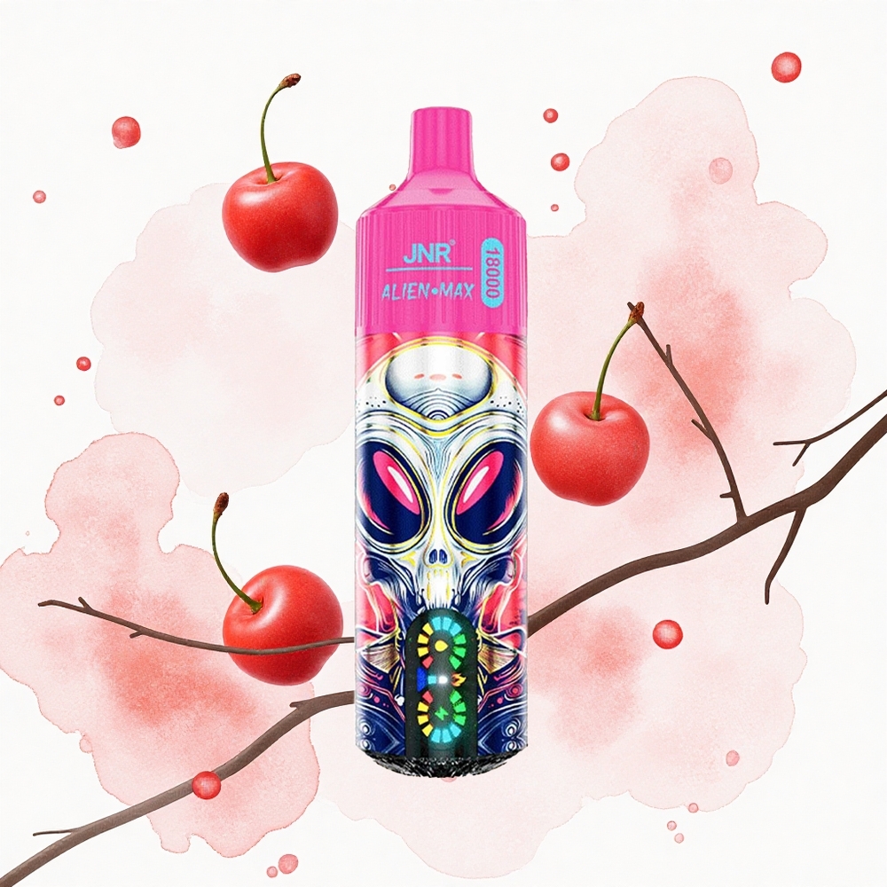 JNR Alien Max 18000 Cereza Baya Dual Mesh LED