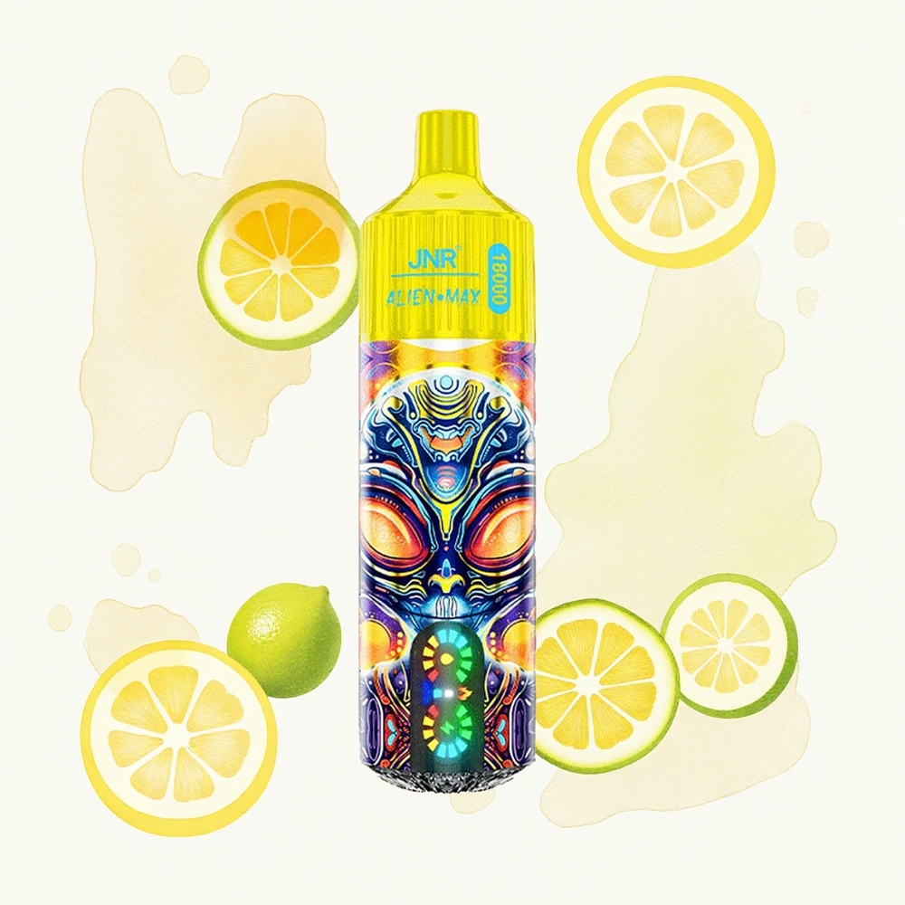 JNR Alien Max 18000 Limón & Lima Dual Malla Carga Rápida