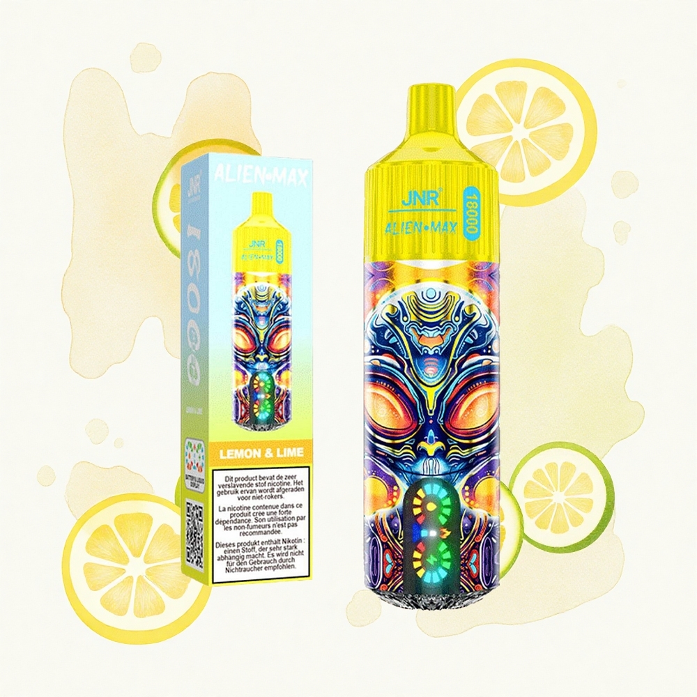 JNR Alien Max 18000 Limón & Lima Dual Malla Carga Rápida