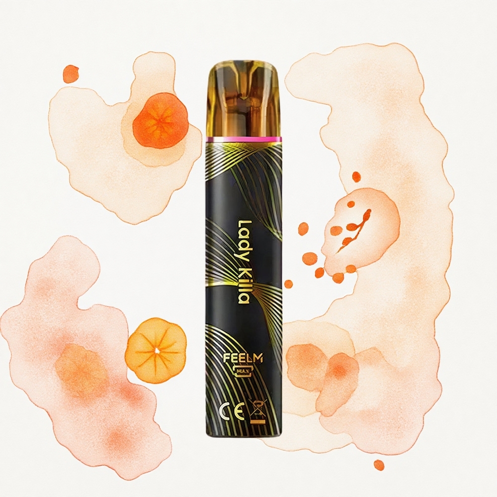 JNR Black&Golden 600+200 Asesina de Damas 800 Puffs Sin Carga 2ml