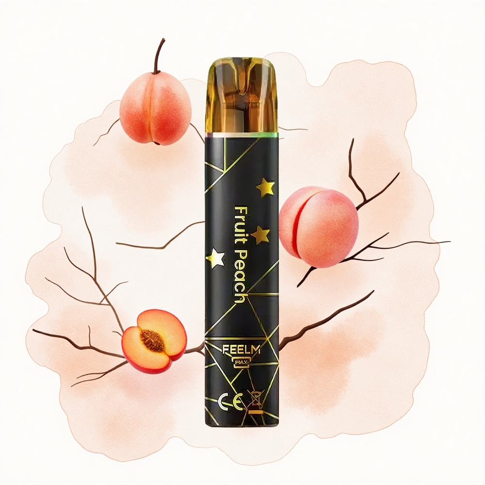 JNR Black&Golden 600+200 Melocotón Dorado 550mAh 2ml Sin Carga
