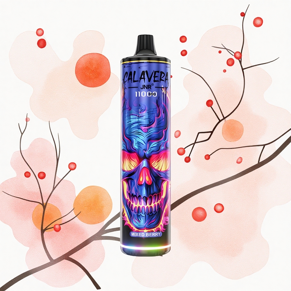 JNR Calavera 11000 Bayas Mixtas con Carga Tipo-C y Batería de 850 mAh