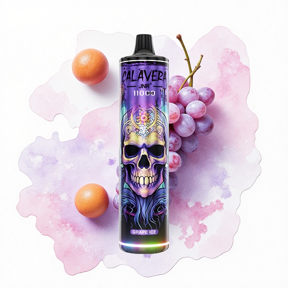JNR Calavera 11000 Helado de Uva Tipo-C 850mAh 21ml