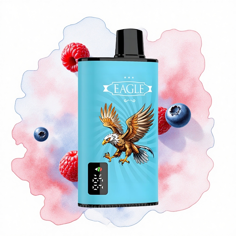 JNR EAGLE Smart 23000 Arándano Agrio Frambuesa con Pantalla Digital y Bobina Mesh 1.0ohm
