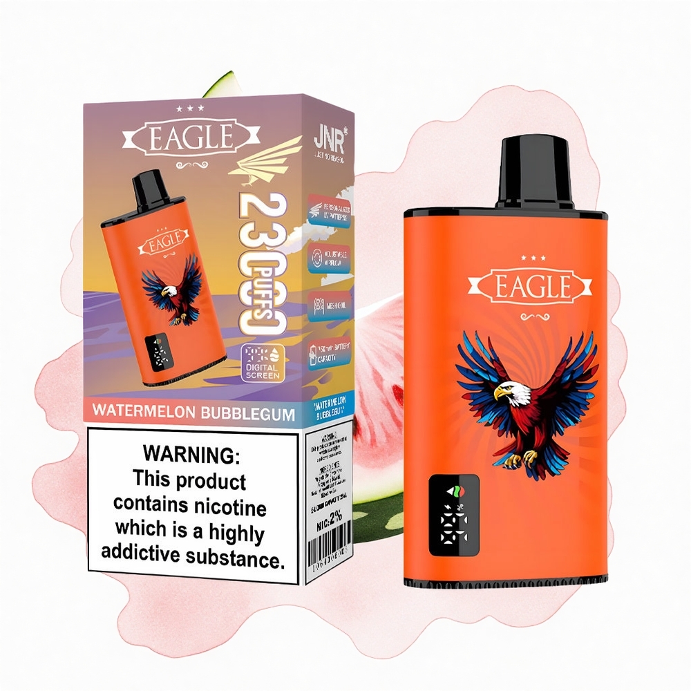 JNR EAGLE Smart 23000 Chicle de Sandía Pantalla Digital Bobina Mesh 1.0ohm