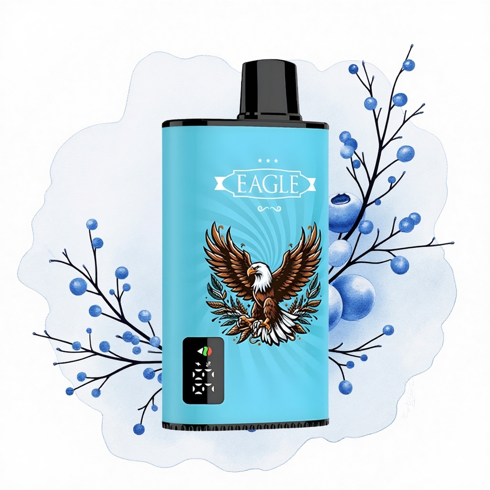 JNR EAGLE Smart 23000 Helado de Arándano con Pantalla Digital y Bobina Mesh 1.0ohm