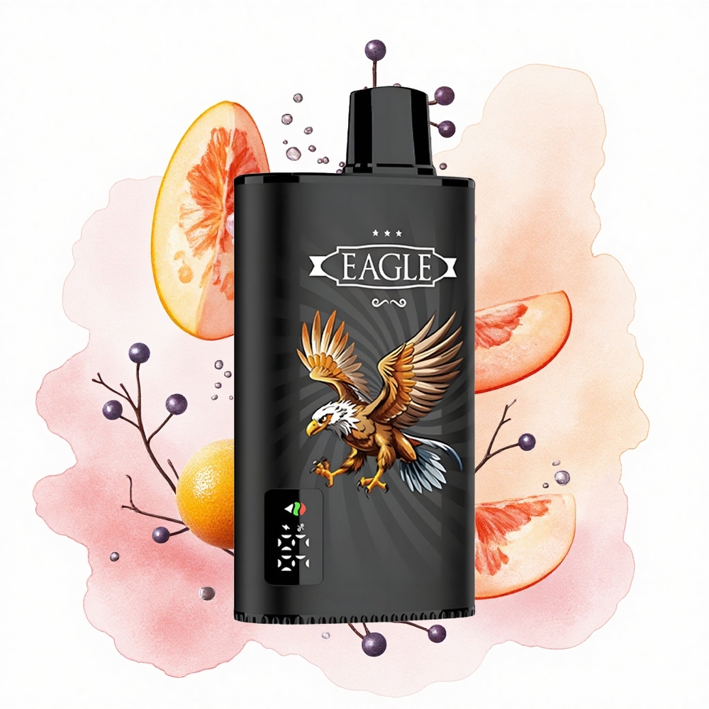 JNR EAGLE Smart 23000 Mango Grosella Negra Hielo con Pantalla Digital y Batería 750mAh